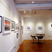 View from the exhibit