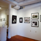 View from the exhibit