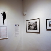 View from the exhibit