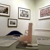 View from the exhibit