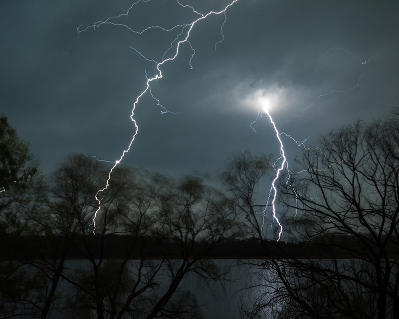 Lightning Over Little Sugarloaf Lightning Over Little Sugarloaf