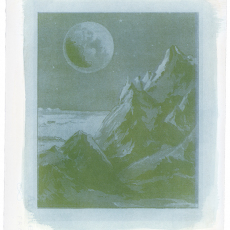 Lunar Landscape #3 by Jesseca Ferguson