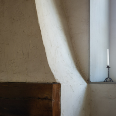 Uxbridge Meetinghouse from Ocean of Light © by Jean Schnell