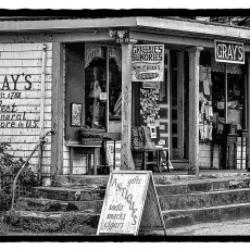 Gray's- over white gold