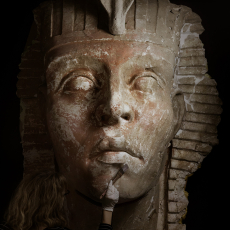 Sphinx Head © by Lana Z Caplan