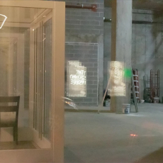 Chair, NYC 2019 from the series Hide And Seek by Anna Litvak-Hinenzon