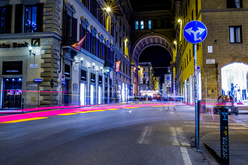 Nighttime in Florence © by William Carson Nighttime in Florence © by William Carson