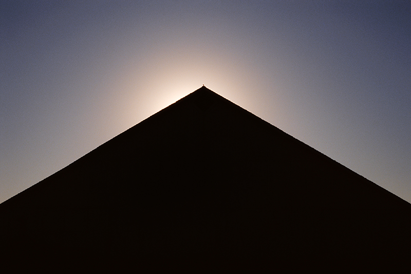 Barn Silhouette #4, With Bird © by James Cooper Barn Silhouette #4, With Bird © by James Cooper
