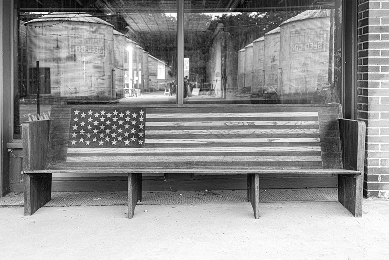Reflection on the Stars & Stripes © Steve Knight Reflection on the Stars & Stripes © Steve Knight