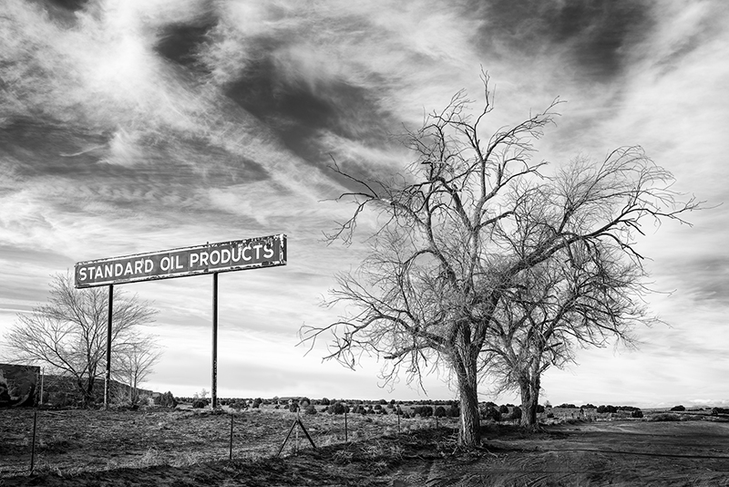Standard Oil, along Hwy 160, near Kayenta, AZ © by Reed Pike Standard Oil, along Hwy 160, near Kayenta, AZ © by Reed Pike